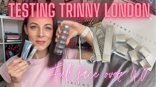 TRYING TRINNY LONDON  Full Face First Impressions  NOT SPONSORED  Over 40s  BFF Eye [upl. by Billat]