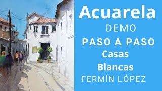 Acuarela Paso a Paso Fermín López [upl. by Asilim]