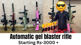 Automatic Electric Gel blaster India 🇮🇳 ft M4A1 scar L toy rifle [upl. by Giaimo]