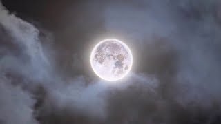 Moon Stock Footage  Full Moon  Eclipse  Night  Free HD Videos  no copyright [upl. by Ontina602]