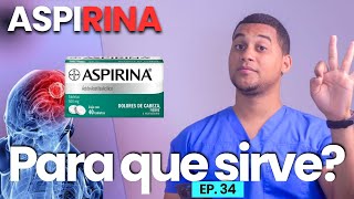 ASPIRINA PARA QUE SIRVE  3 COSAS [upl. by Barty]