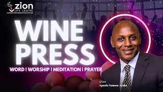 WINEPRESS  NOVEMBER 08 2024  APOSTLE SAMSON AYUBA [upl. by Ttevi]