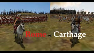 Kriegsspiel Live Battle Rome vs Carthage [upl. by Anyotal]