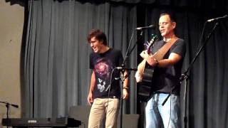 David Wilcox and son Nate spoof Rusty Old American Dream [upl. by Tadich266]