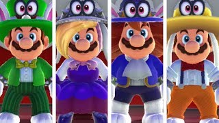 Super Mario Odyssey  All Broodal Costumes [upl. by Marita]