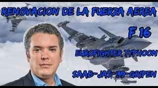 Fuerza Aérea Colombiana le pedirá a Pdte Ivan Duque renovar la flota de Aviones [upl. by Emelita241]