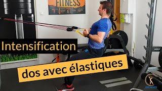 Musculation avec élastiques méthode ISOMÉTRIE dans la série pour le DOS [upl. by Rednaeel]