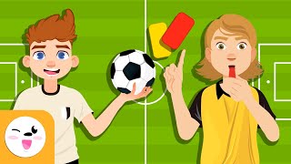 FÚTBOL para niños  Reglas básicas  Recopilación [upl. by Lleraj]