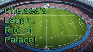 Gallaghers Double Trouble Chelseas Hilarious Win at Palace [upl. by Ecirrehs]