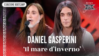 Daniel Gasperini  ‘Il mare d’inverno’  Esibizione Bootcamp  X Factor 2024 [upl. by Nhguavaj519]