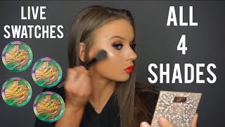 NEW SHADES Physicians Formula Butter Bronzers  Live Swatches and Review [upl. by Paxton]