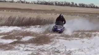 Polaris 2000 700 RMK Ditch Banging 2015 [upl. by Nide]