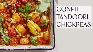 Confit Tandoori Chickpeas Ottolenghi [upl. by Nogam]