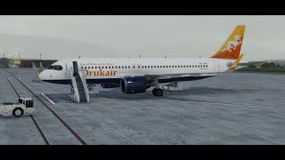 KATHMANDU X PARO  Toliss A320neo  drukair bhutan beautiful paro pmdg msfs2024 msfs2020 [upl. by Rohn107]