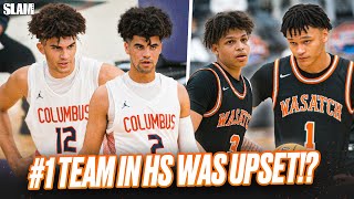 1 Ranked Team in High School Was Upset⁉️🤯 Cameron and Cayden Boozer vs Wasatch Academy 🔥 [upl. by Honna578]