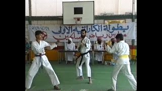 عدنان الطرشة أول بطولة كيوكوشن في السعودية  Adnan Tarsha 1st Kyokushin Championship in KSA [upl. by Anitsirc772]