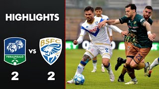 FeralpiSalòBrescia 22 Gol e Highlights  Serie BKT 202324 [upl. by Quintina]