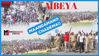 🔴LIVE CHADEMA WANATOA TAMKO LA MAANDAMANO JIJINI MBEYA [upl. by Gentille]