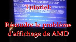 Tutoriel Résoudre le problème daffichage AMD Atikmpagsys [upl. by Anihs]