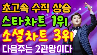 초고속 수직 상승 스타차트 1위 소셜차트 3위 다음 주는 2관왕이다 [upl. by Wolk]