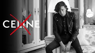 Hedi Slimane Exits Celine [upl. by Doykos]