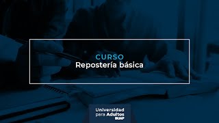 Curso Repostería básica [upl. by Ave]