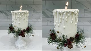 How to make a 3D candle cake  Cake decorating tutorials  Sugarella SweetsSugarella Sweets [upl. by Uhsoj]