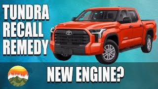 RECALL UPDATE Tundra Recall REMEDY Announced amp What Changed in New Toyota Engine  Recall 24TA07 [upl. by Sukey]