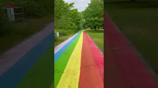 Torontos Colourful Secret The Worlds Longest Rainbow Road [upl. by Wini]