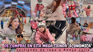 SURTIÉNDONOS EN ESTA MEGA TIENDA ECONÓMICA de compras para ANNYA  VLOG [upl. by Kirrad169]