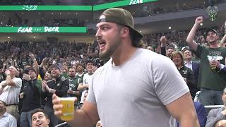 Aaron Rodgers and David Bakhtiari Have Epic Beer ChugOff [upl. by Milak]