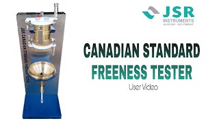 JSR  Canadian standard Freeness Tester  CSF Test [upl. by Farrish]