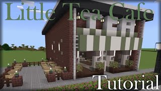 Little Tea Cafe  Tutorial  minecraft  Xbox Series X [upl. by Cris724]