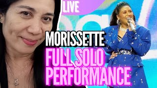 Morissette Amon Full Solo Performance Live [upl. by Aicissej]