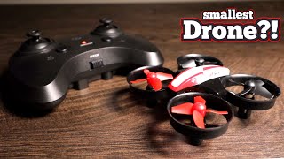 Smallest Drone Holy Stone Mini Drone for Kids HS210 available on Amazon Unboxing amp Lets Play [upl. by Aihsekal]