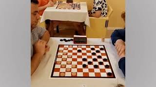 Shvartsman  Groenendijk European Draughts Championship 2024 blitz [upl. by Bolitho]