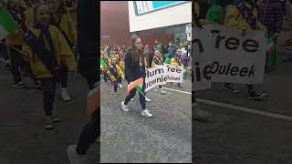 Ireland st patricks day kids parade [upl. by Saber117]