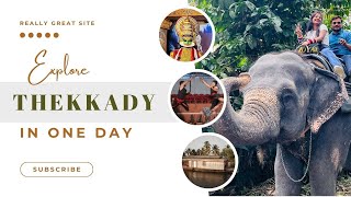 Thekkady Tourist Places 4K  Kerala Diarys  Thekkady Tour Information II Full Eyes View [upl. by Raney]