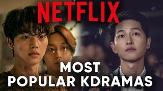 Top 20 Most Popular Netflix Korean Dramas 2017  2021 Ft HappySqueak [upl. by Nabroc]