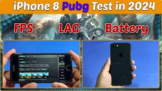 iPhone 8 PUBG Test in 2024🔥 Detailed BGMI Test in hindi  Still 60FPS king🤯 [upl. by Windzer]