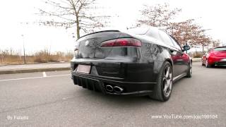 Alfa Romeo 159 19 JTD with AutoDelta Exhaust Sound [upl. by Ragas]