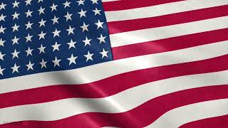 USA Animated Flag  Free HD Stock Footage or purchase 4k [upl. by Kristoforo]