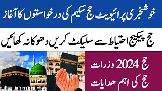 Private Hajj 2024 News Update  Private Hajj Package 2024 Pakistan [upl. by Zitvaa752]