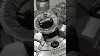 FA200 small fiveaxis machining center processes coffee machine parts [upl. by Akcebar]