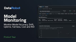 Production Model Monitoring  Introduction to DataRobot AI Production [upl. by Eras]