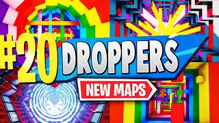 TOP 20 Best DROPPER Creative Maps In Fortnite  Fortnite Dropper Map CODES [upl. by Enrico]