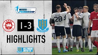 MATCH HIGHLIGHTS  Larne 13 Ballymena United  Danske Bank Premiership [upl. by Amzaj777]