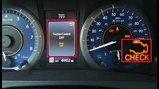 Fix Toyota Sienna Traction Control off and Check Engine light on [upl. by Rubio]