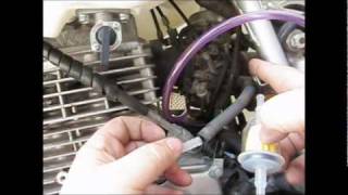 Acerbis 58 gal install XR650L part 2wmv [upl. by Garv]