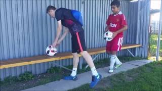 JR Kickers • EPIC FOOTBALL VIDEO • GERGÖ amp ZOLTAN [upl. by Lazor649]